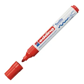 Textilmarker 4500, rot, 1-3mm, EDDING